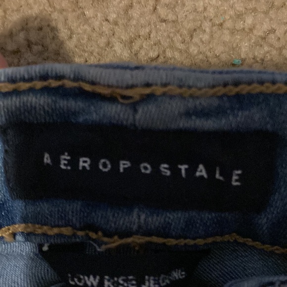 Blue ripped skinny jeans - Picture 2 of 3